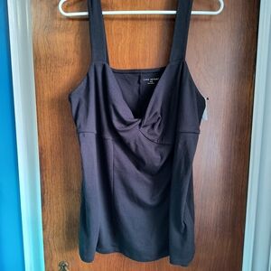 Black Sleeveless Top 18/20 Plus